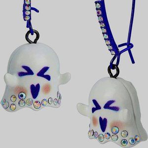 Halloween Ghost Earrings - ADORABLE - White & Purple Girls, Teens, Women